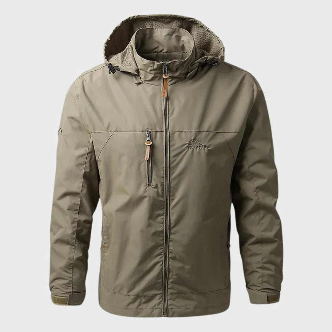 Tobin | Men’s Waterproof Hooded Windbreaker Jacket