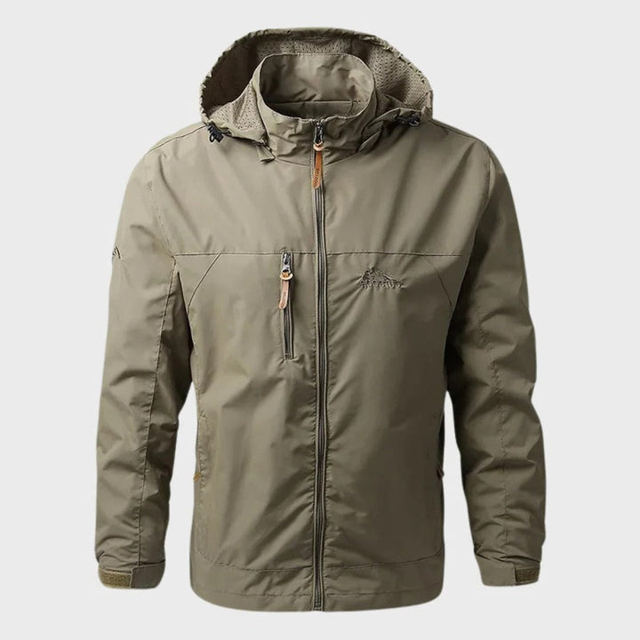 Tobin | Men’s Waterproof Hooded Windbreaker Jacket