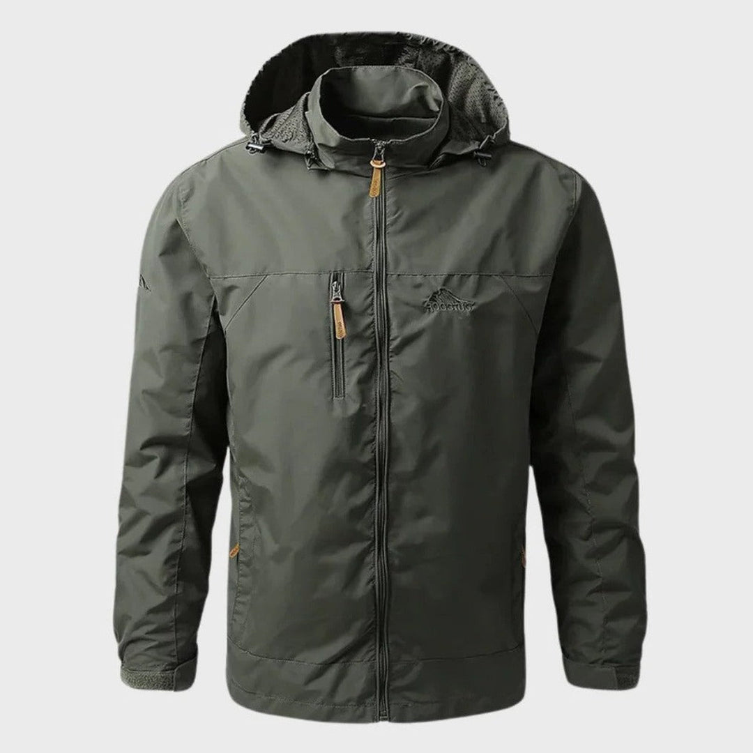 Tobin | Men’s Waterproof Hooded Windbreaker Jacket