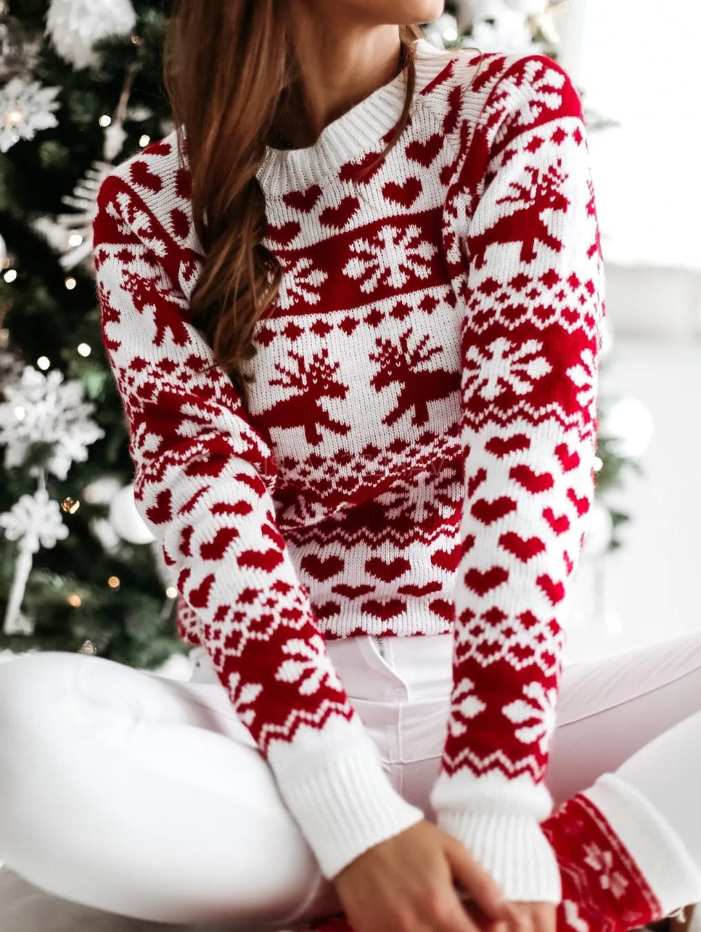 Willa | Women’s Fair Isle Holiday Sweater