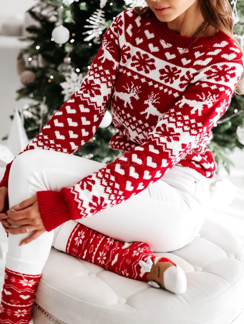 Willa | Women’s Fair Isle Holiday Sweater