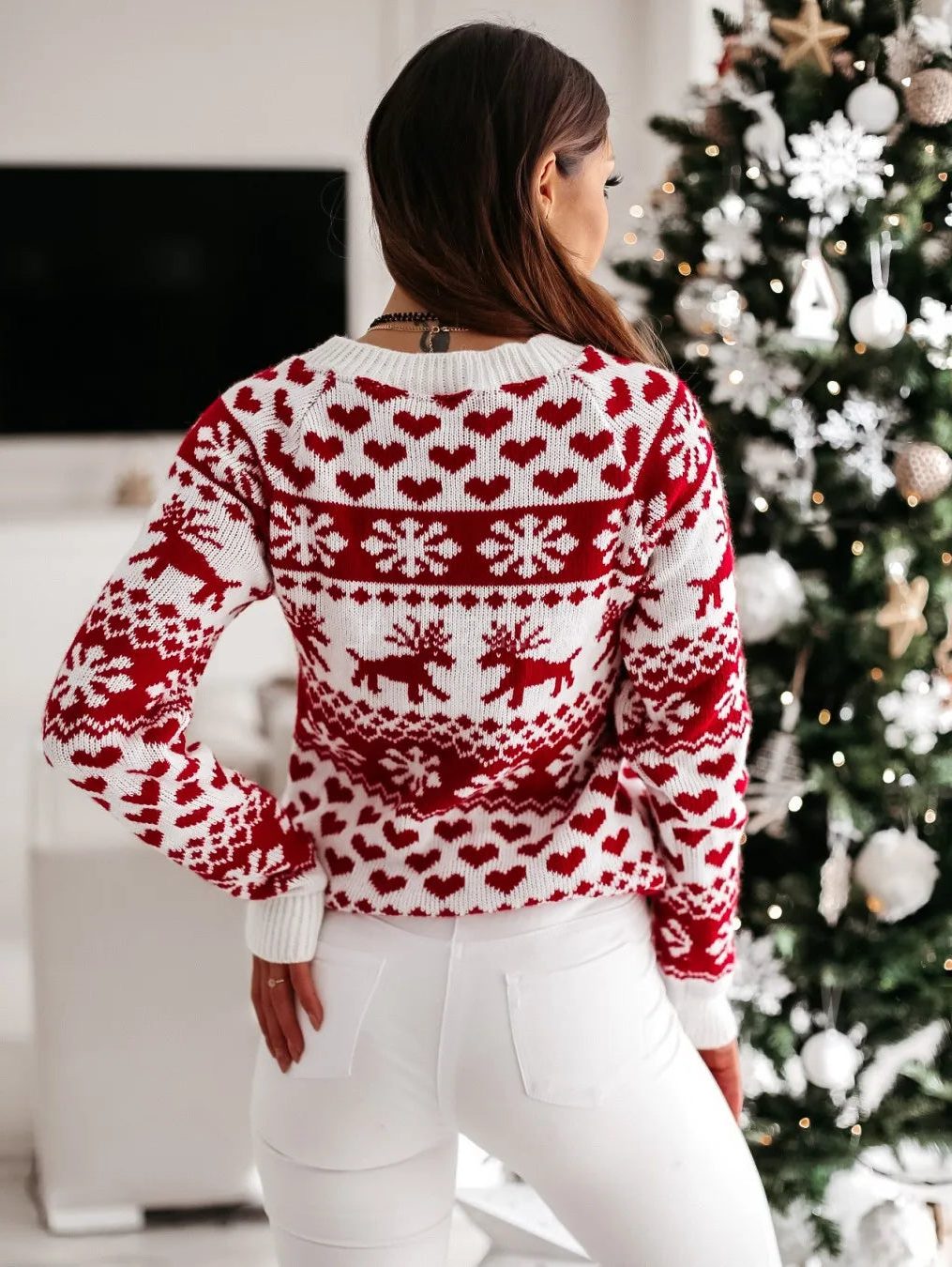 Willa | Women’s Fair Isle Holiday Sweater