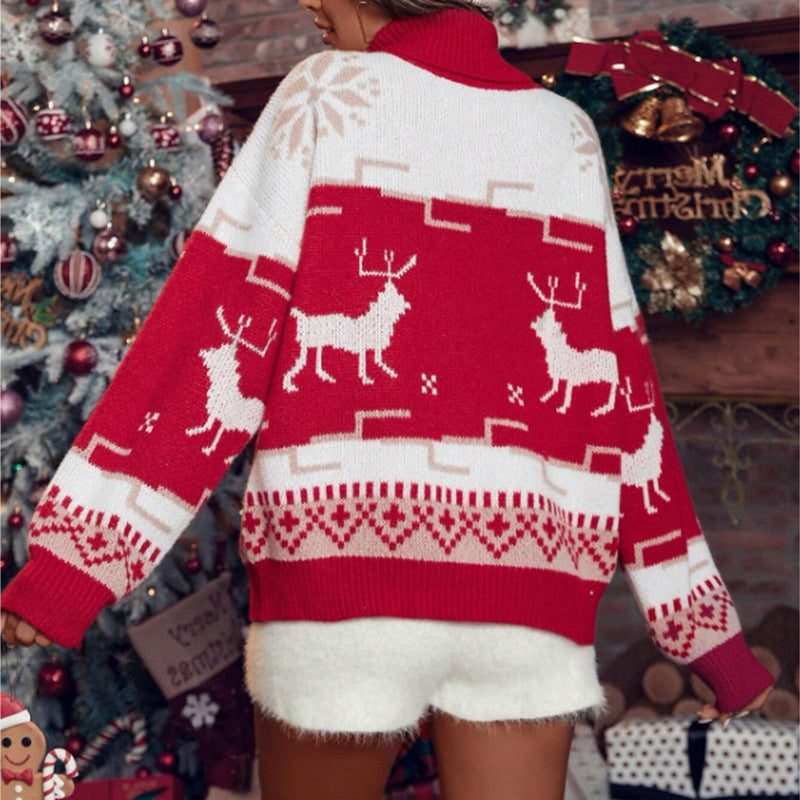 Larkin | Women’s Holiday Turtleneck Sweater