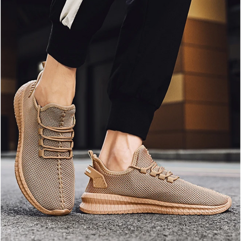 Breathable Mesh Lightweight Mens Sneakers - Casual Trainers