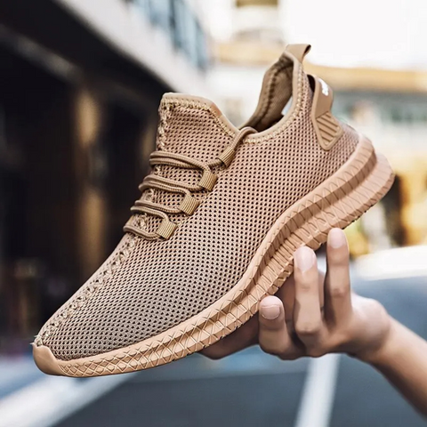 Breathable Mesh Lightweight Mens Sneakers - Casual Trainers