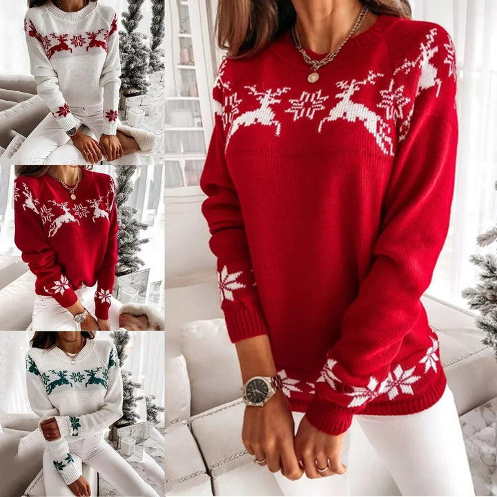 Tinsley | Women’s Reindeer Christmas Sweater