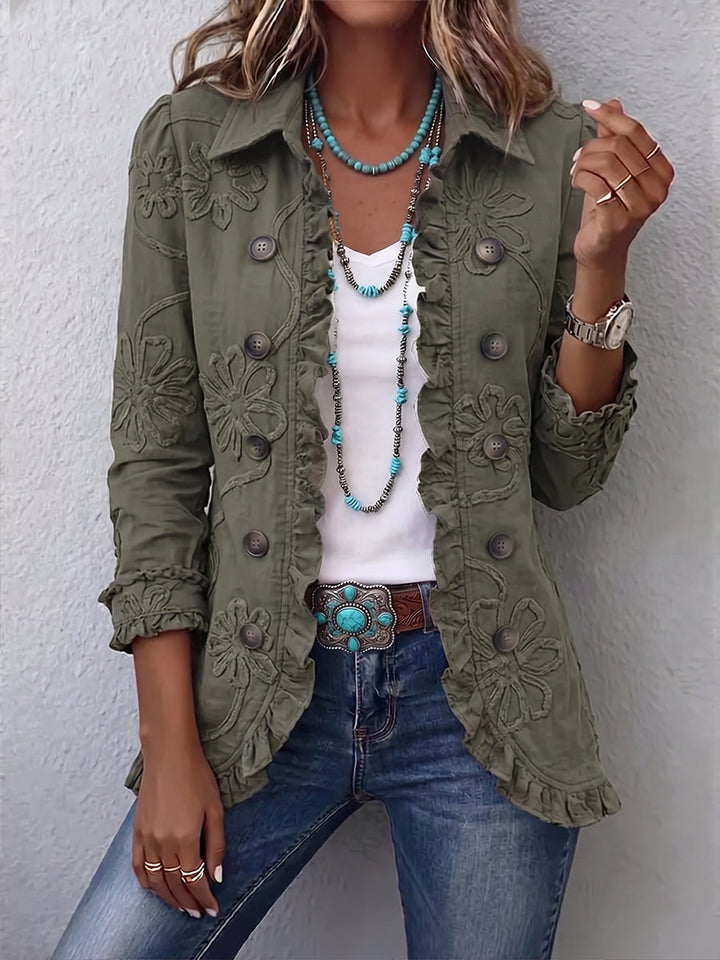 Odessa | Women’s Embroidered Utility Jacket