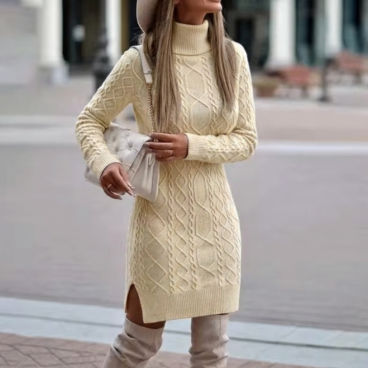 Winona | Women’s Short Cable Knit Sweater Dress